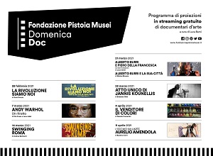 DOMENICADOC - Un nuovo ciclo di documentari in streaming presentati dalla Fondazione Pistoia Musei