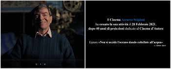 CINEMA AZZURO SCIPIONI - Chiude dopo 40 anni di attivita'