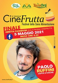 CINEFRUTTA 8 - Paolo Ruffini ospite il 5 maggio alla finale