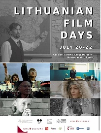 LITHUANIAN FILM DAYS - La seconda edizione dal 20 al 22 luglio a Roma