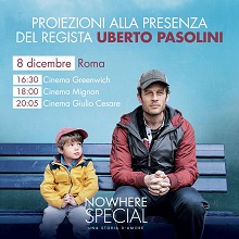 NOWHERE SPECIAL - L'8 dicembre Uberto Pasolini presenta il film ai cinema Greenwich, Giulio Cesare e Mignon di Roma