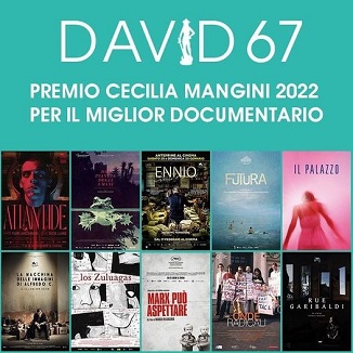 DAVID DI DONATELLO 67 - Annunciati i 10 migliori titoli di documentario