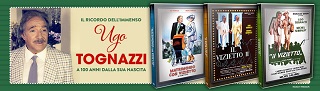 IL RICORDO DELL'IMMENSO UGO TOGNAZZI - In DVD in edicola i tre film di 