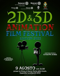 2D & 3D AANIMATION FESTIVAL 3 - Il 9 agosto a Guardia Lombardi