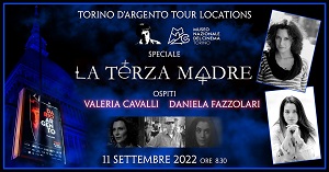 TORINO D'ARGENTO TOUR LOCATIONS - l'11 settembre con Valeria Cavalli, Daniela Fazzolari e Antonio Tentori