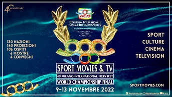 SPORT MOVIES & TV 2022 - 140 film a Milano dal 9 al 13 Novembre