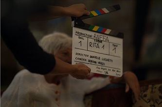 RAFFA - Iniziate le riprese della serie su Raffaella Carra'