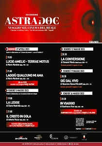 ASTRADOC 13 - Ultimo mese con ospiti Mario Martone, Gianfranco Rosi, Antonio Rezza e Flavia Mastrella