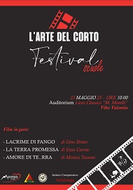 L'ARTE DEL CORTO 6 - Il 23 maggio il concorso Festival Scuole