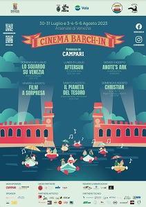 CINEMA BARCH-IN 4 - Torna all'Arsenale di Venezia il cinema in barca sotto le stelle