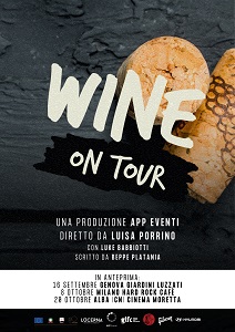 WINE ON TOUR - Proiezione per l'Italia della prima puntata della docu-serie