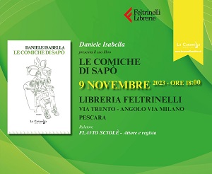LE COMICHE DI SAPO' - Flavio Sciole' presenta il libro di Daniele Isabella a Pescara