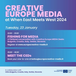 WHEN EAST MEETS WEST 14 - Creative Europe MEDIA a WEMW