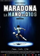 locandina di "Maradona, la Mano de Dios"