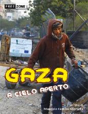 locandina di "Gaza a Cielo Aperto"