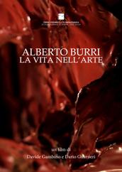 locandina di "Alberto Burri, la Vita nell'Arte"