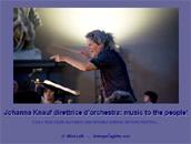 locandina di "Johanna Knauf Direttrice d’Orchestra: Music to the People!"