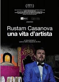 locandina di "Rustam Casanova, una Vita d'Artista"