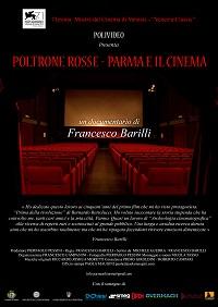 locandina di "Poltrone Rosse. Parma e il Cinema"