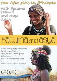 locandina di "Fatuma e Assya. Due Ragazze Afar in Etiopia"