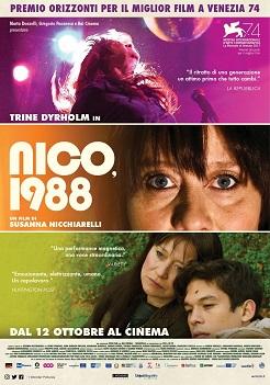 locandina di "Nico, 1988"