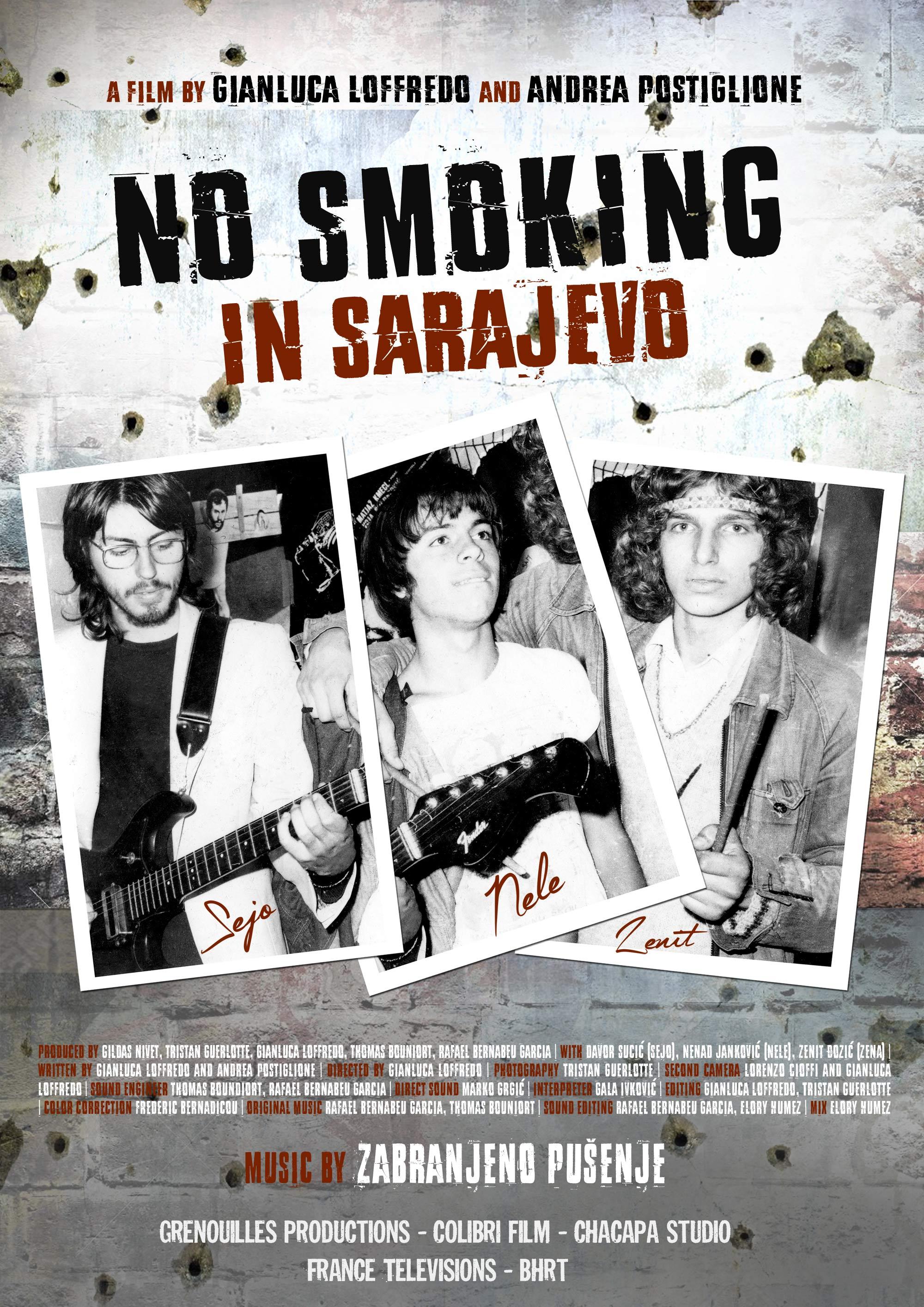 locandina di "No Smoking in Sarajevo"