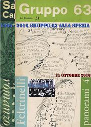 locandina di "1966-2016 Il Gruppo 63 alla Spezia"