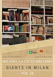 locandina di "Giants in Milan. Vol. IX. Milano. La Città dei Libri"