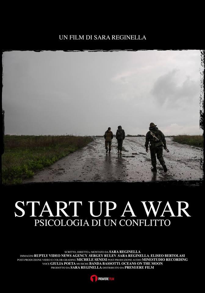 locandina di "Start Up a War. Psicologia di un conflitto"