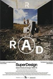 locandina di "SuperDesign. Italian Radical Design 1965-1975"