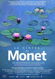 locandina di "Le Ninfee di Monet. Un Incantesimo di Acqua e di Luce"