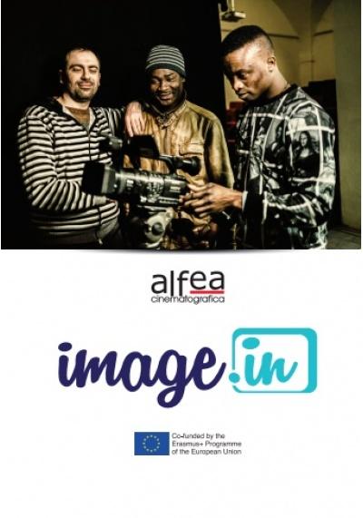 locandina di "Image.In - A creative project for integration across Europe"