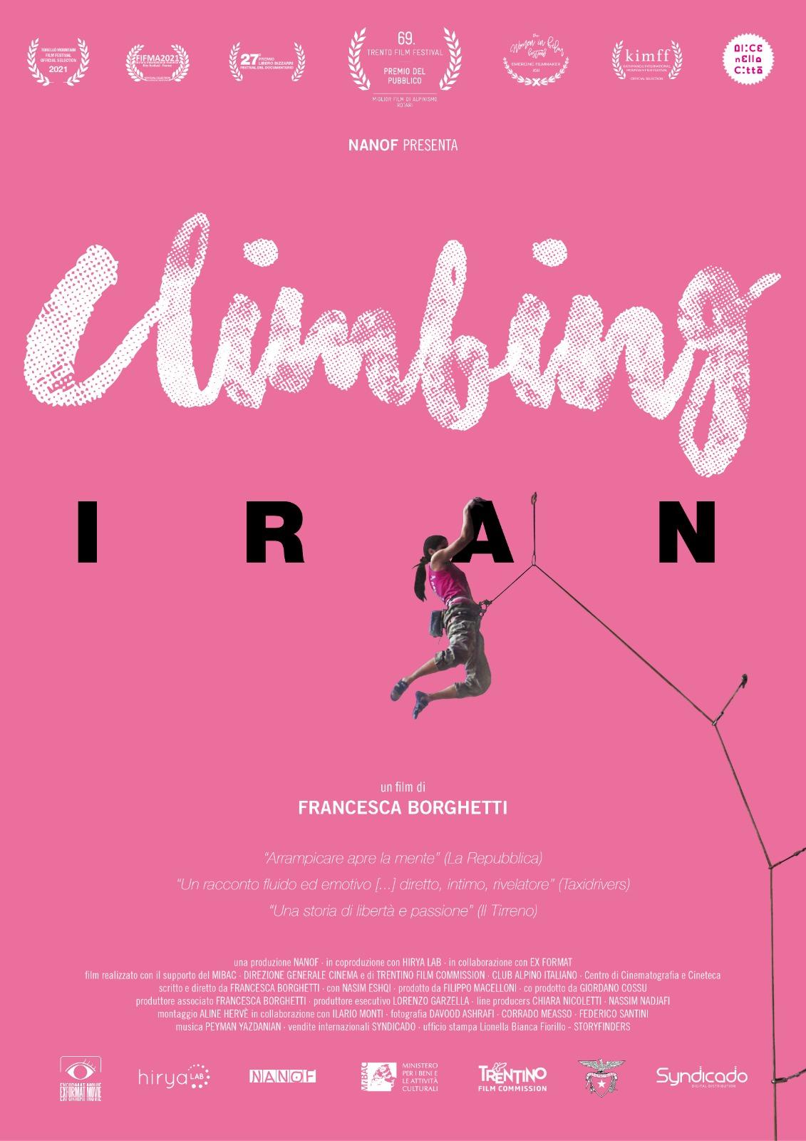 locandina di "Climbing Iran"