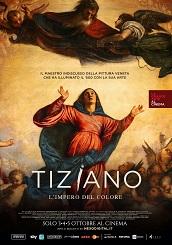 locandina di "Tiziano. L'Impero del Colore"