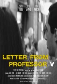 locandina di "Lettera dal Professor V"