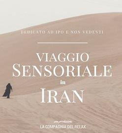 locandina di "Viaggio Sensoriale in Iran"