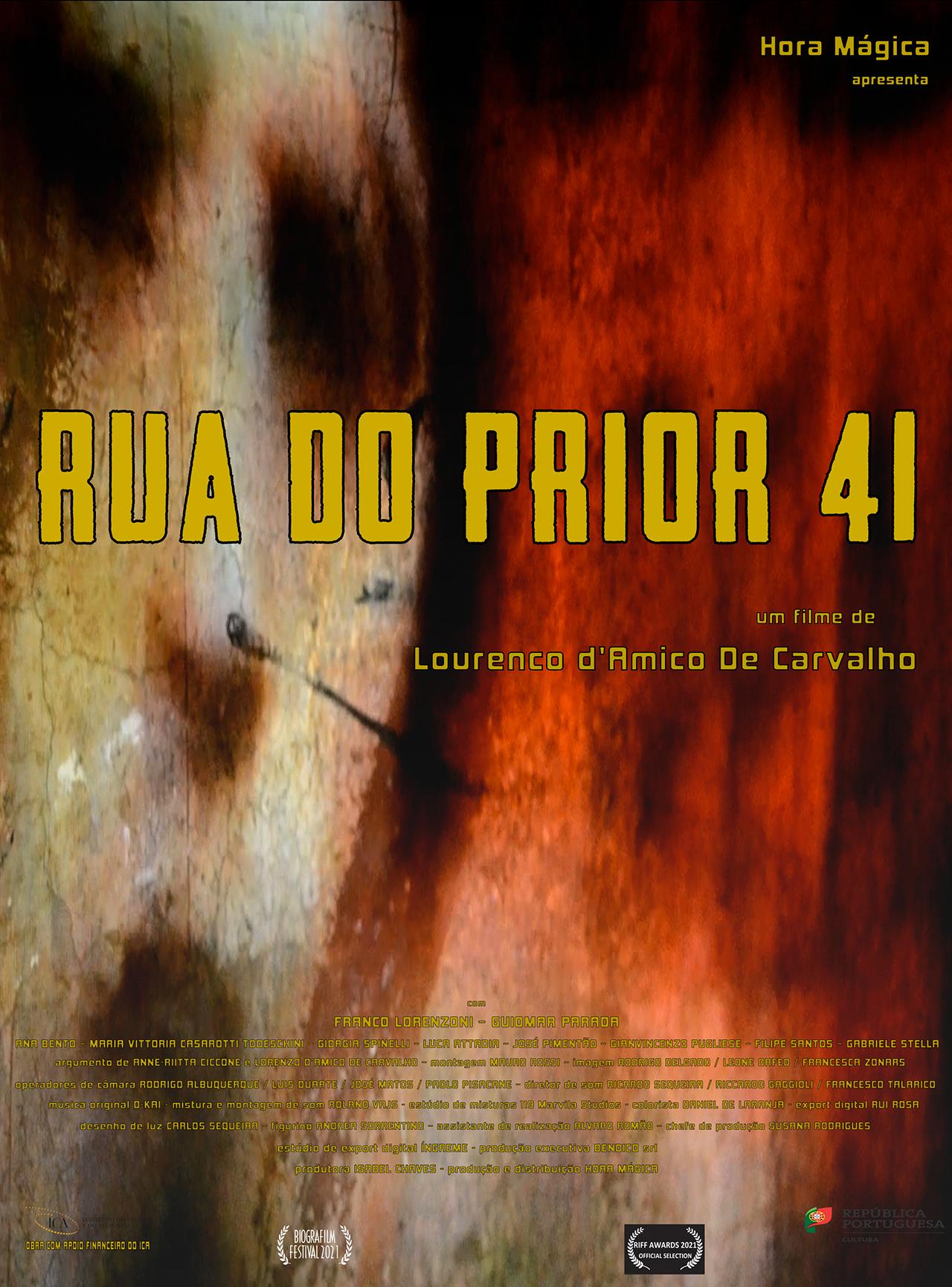 locandina di "Rua do Prior 41"