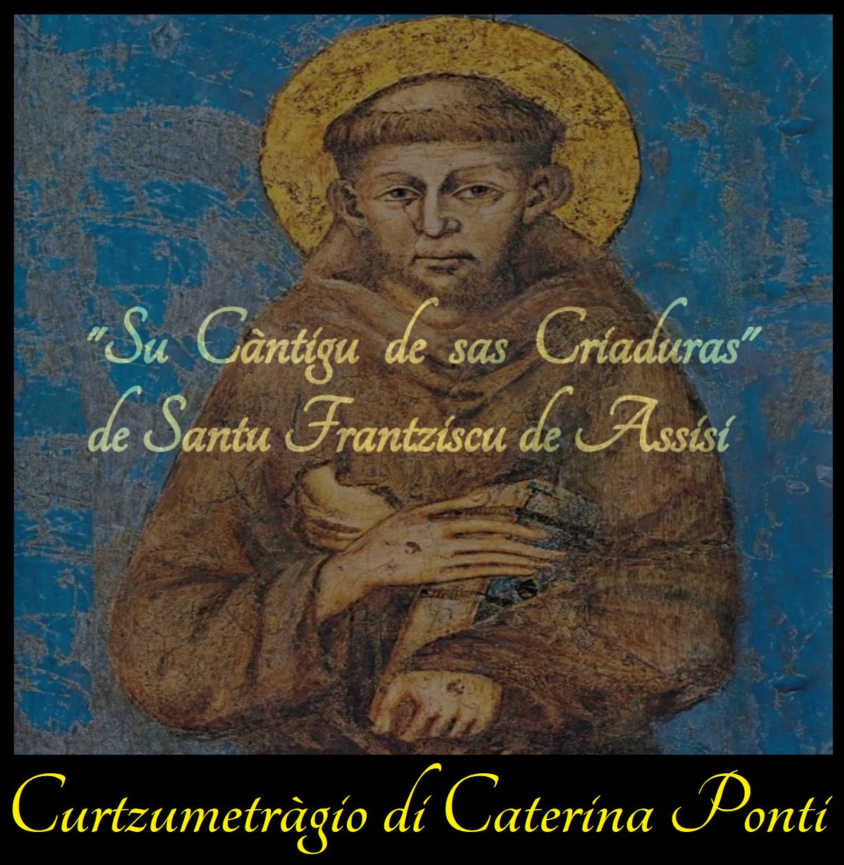 locandina di "Su Cantigu de sas Criaduras de Santu Frantziscu de Assisi"