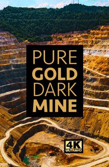 locandina di "Pure Gold, Dark Mine"