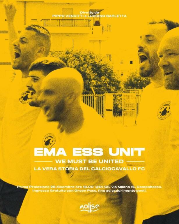 locandina di "Ema Ess Unit. La Vera Storia del Calciocavallo FC"