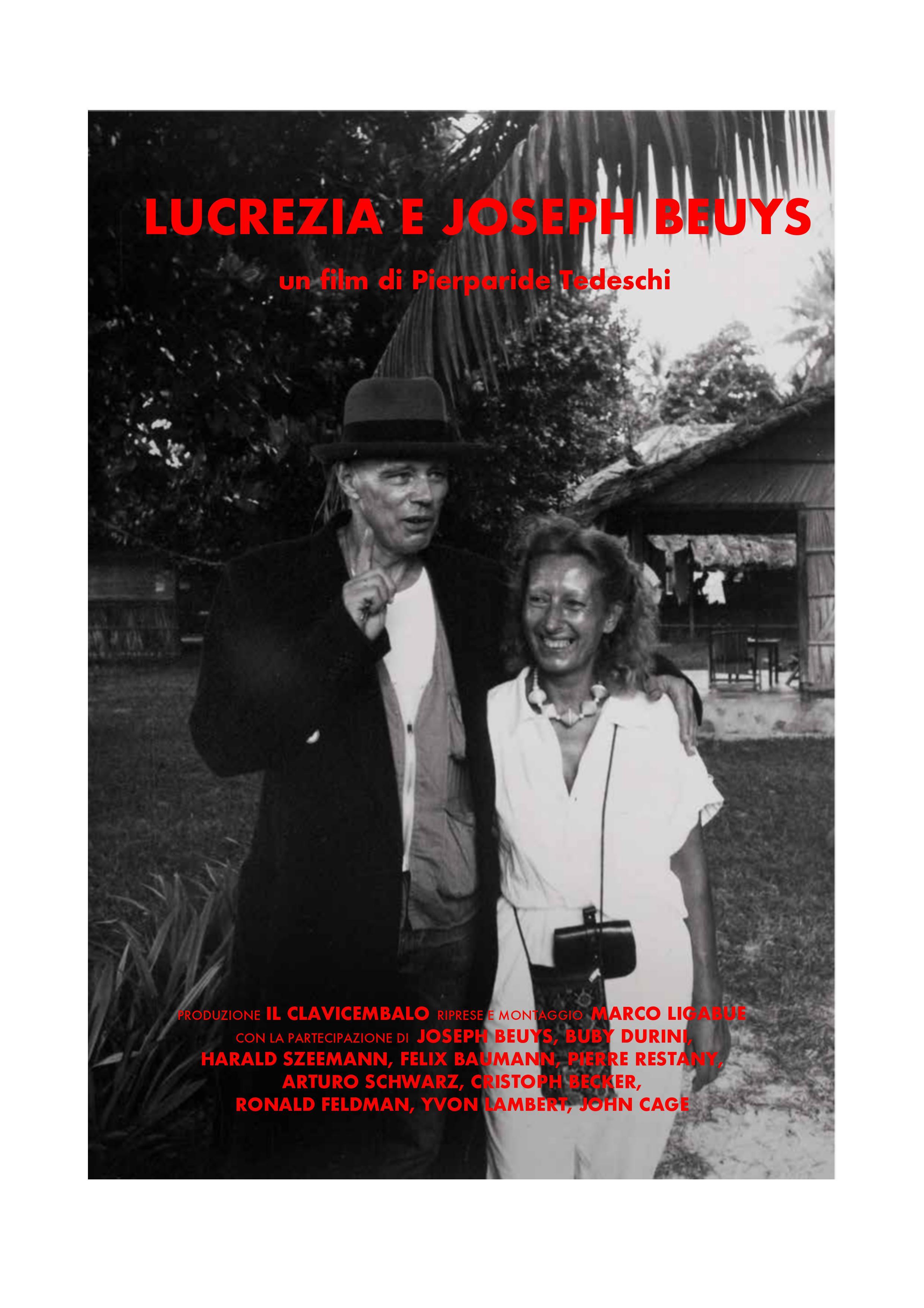 locandina di "Lucrezia e Joseph Beuys"